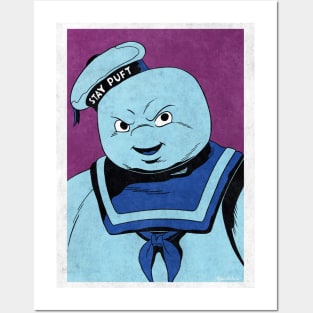 STAY PUFT MARSHMALLOW MAN - Ghostbusters (Pop Art) Posters and Art